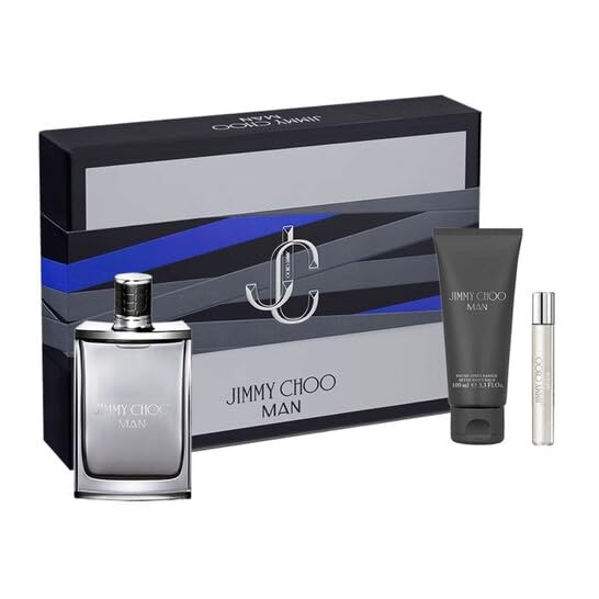 Jimmy Choo Man Signature Scent Men's Fragrance Collection Set