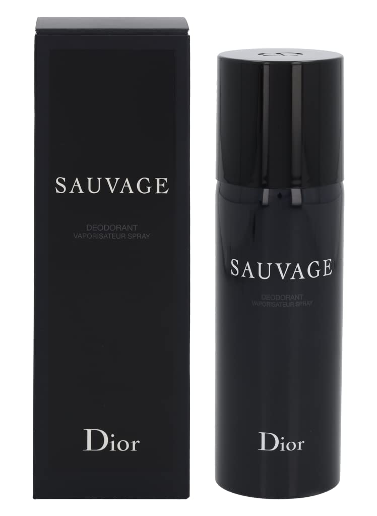 Christian Dior Sauvage Men's Deodorant Spray Fresh Aromatic Scent Feature