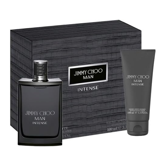 Jimmy Choo Man Intense All-Day Wear Men's Fragrance Set with EDT and After Shave Balm