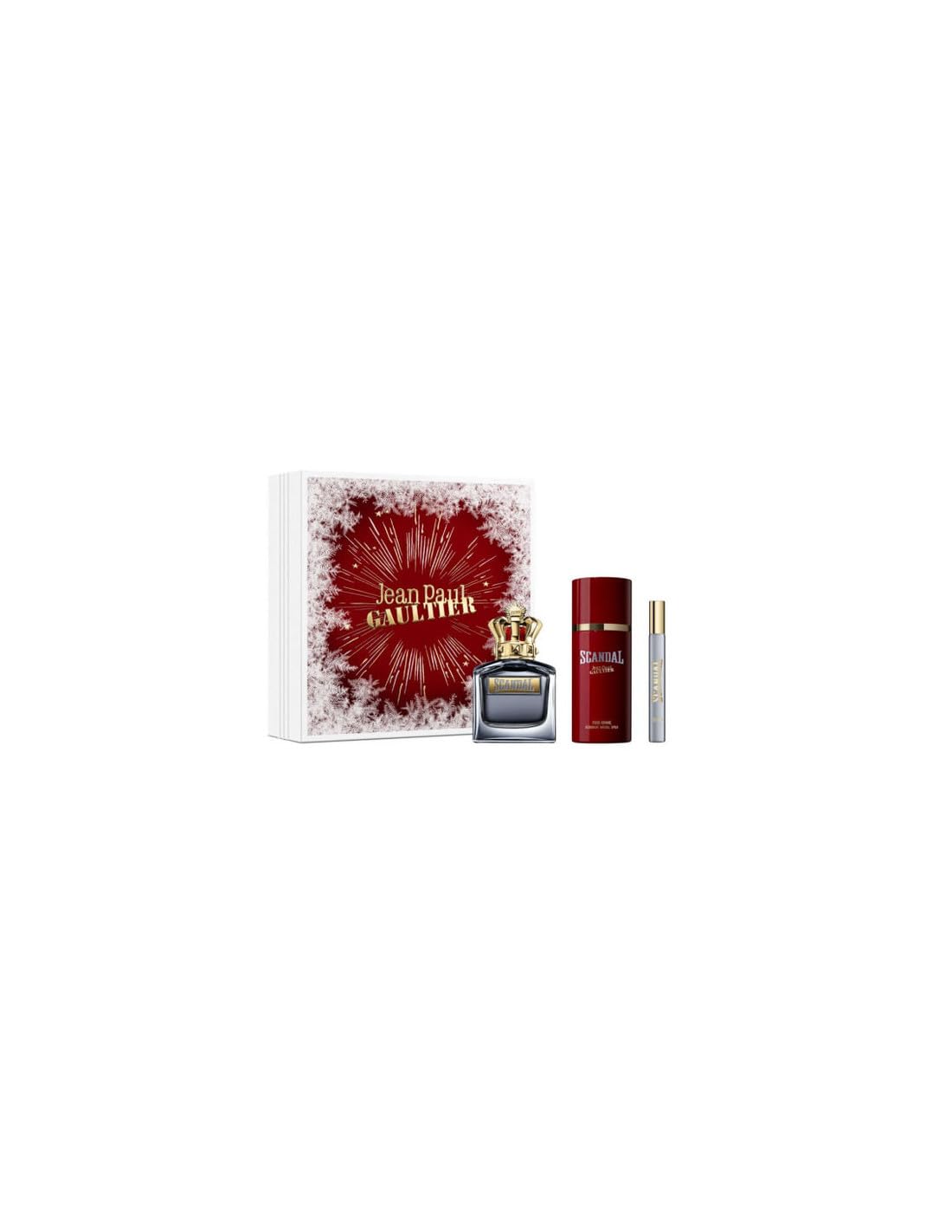 Jean Paul Gaultier Scandal Men's Set Eau De Toilette Bold Scent 3.4 Oz