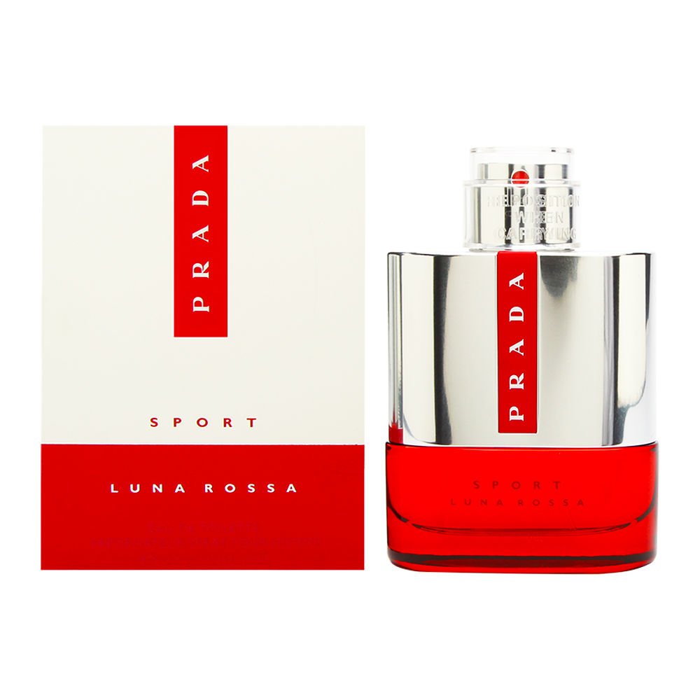 Prada Luna Rossa Sport Elegant Masculine Eau de Toilette Fragrance
