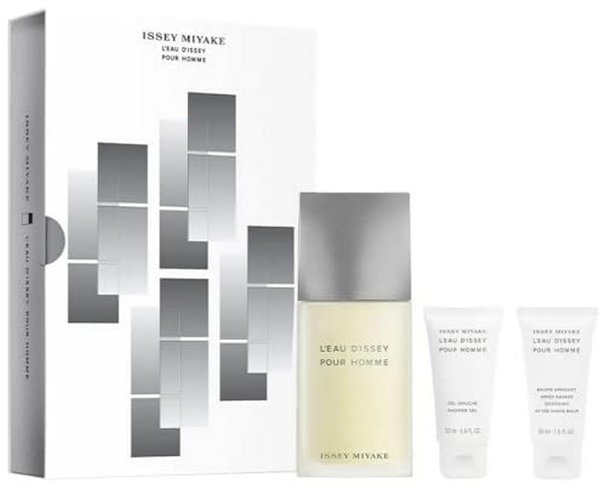 Issey Leau Dissey Face Homme EDT Set 4.2oz