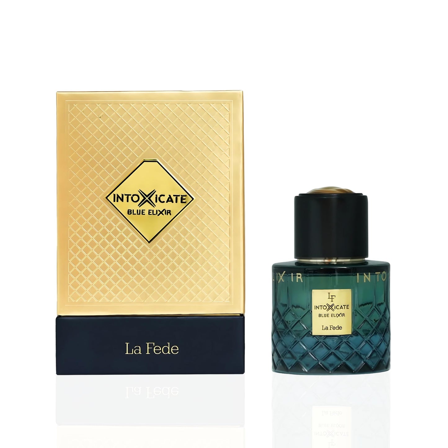La Fede Intoxicate Blue Elixir for Men Eau De Parfum Luxurious Fruity Fragrance