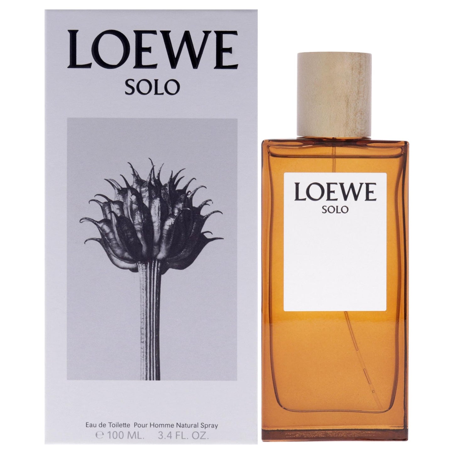 Loewe Solo Energetic Eau de Toilette Men's Fragrance with Citrusy Wood Notes