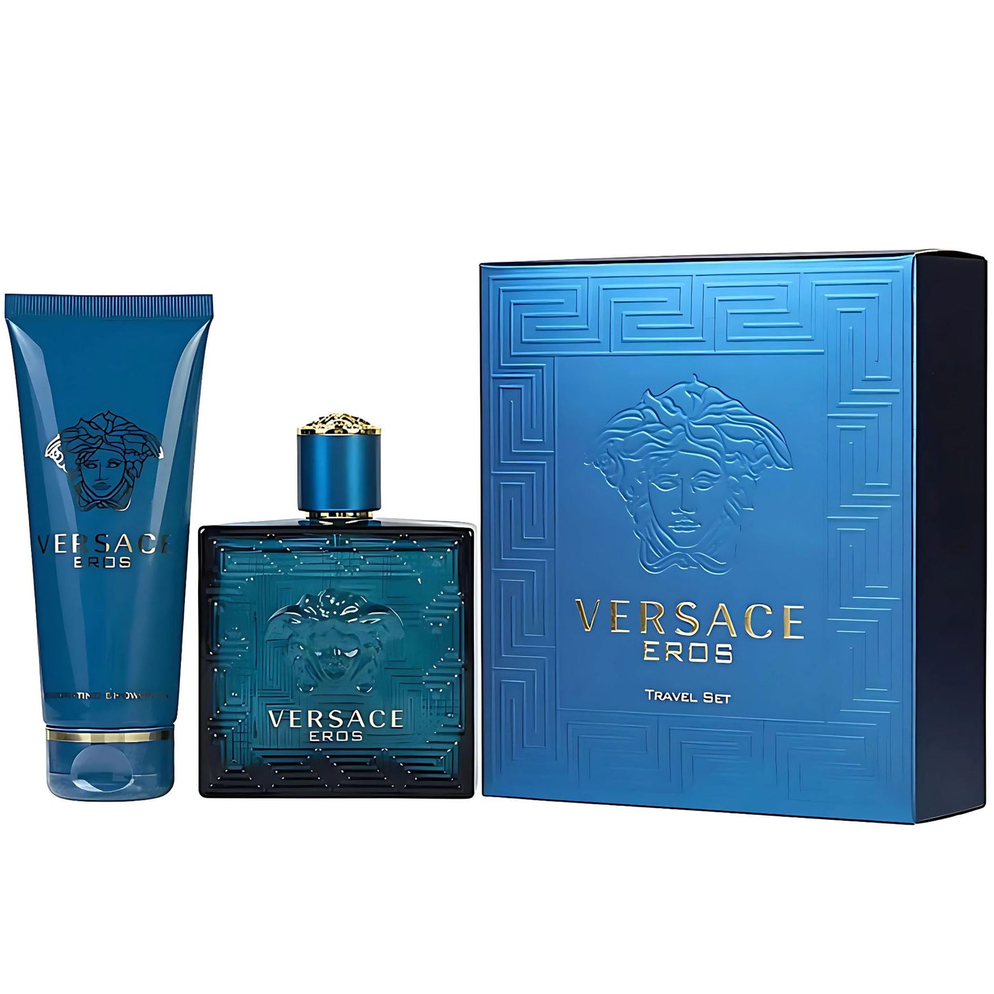 Versace Eros Men's Travel Fragrance Set Eau de Toilette Passionate Allure