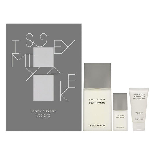 Issey Miyake L'eau D'Issey Pour Homme Refreshing Men's Gift Set Luxurious Aromatic Eau de Toilette Experience