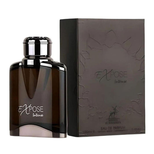 Al Hambra Expose Intense 100ML Eau de Parfum for Men with Bold Aromatic Essence