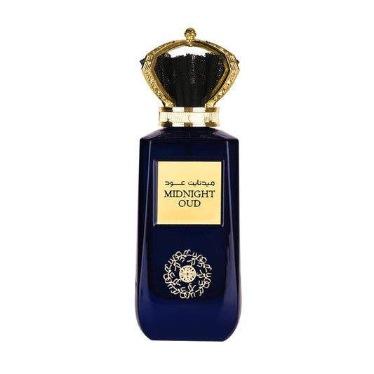 Ard Al Zaafran Midnight Oud Unisex Eau De Parfum Spray Exotic and Luxurious Scent Experience