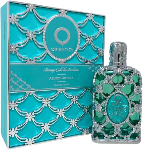 Orientica Azure Fantasy Unisex Extrait De Parfum Luxurious Woody Floral Fragrance