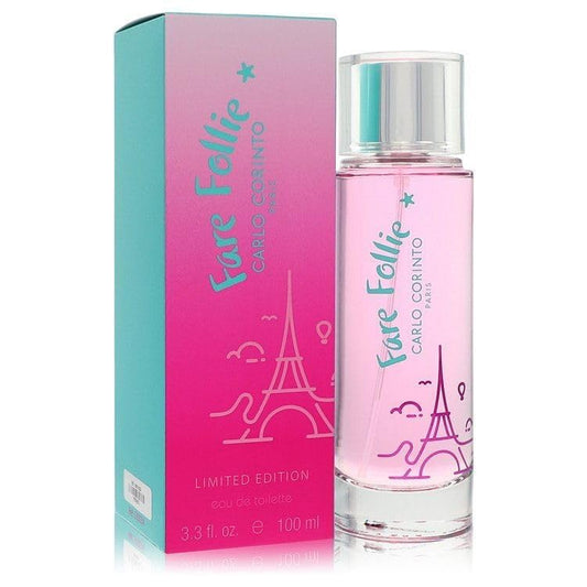 Carlo Corinto Fare Follie EDT Spray Men's Fragrance 3.3 oz