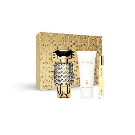 Paco Rabanne Fame Women's Complete Fragrance Gift Set with Enchanting Eau de Parfum
