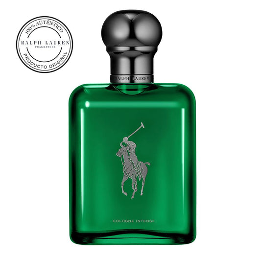 Ralph Lauren Polo Green Intense Cologne for Men with Citrus and Woody Aroma