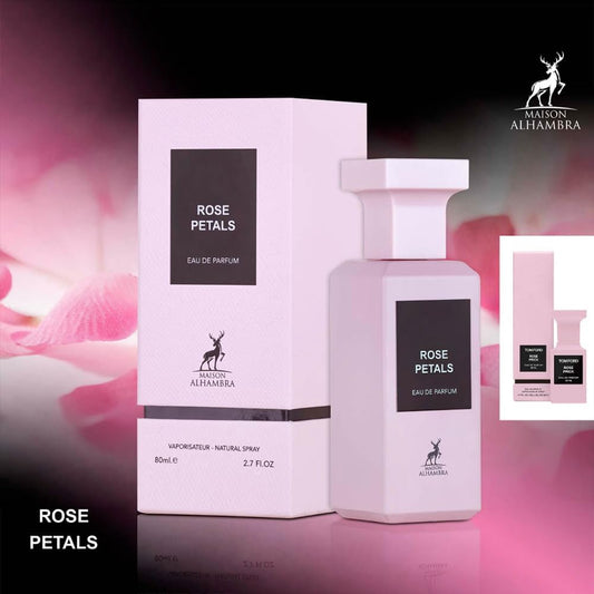 Al Hambra Pink Velvet Unisex Eau de Parfum Luxurious Floral Fragrance