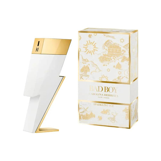 Carolina Herrera Bad Boy Sparkling Ice Limited Edition Eau de Toilette Masculine Refreshing Scent