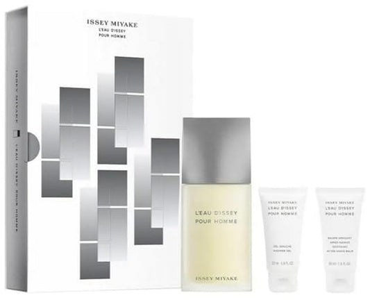Issey Leau Dissey Face Homme EDT Set 4.2oz