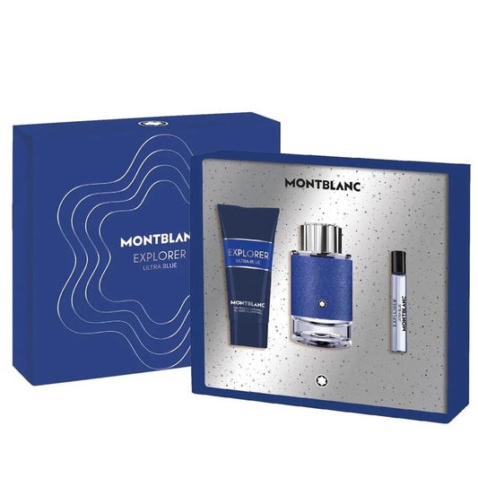Mont Blanc Explorer Ultra Blue Adventure Set Men's Fragrance Refreshing