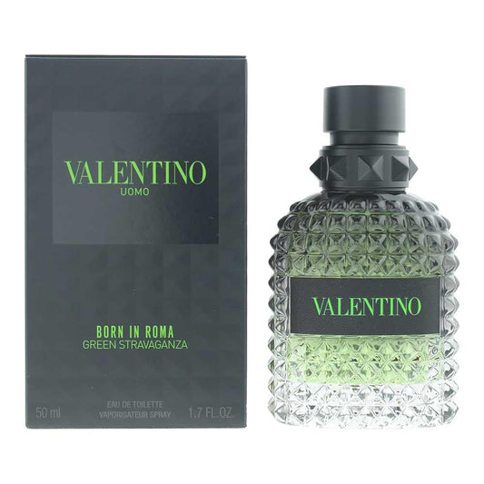 Valentino Uomo Born in Roma Green Eau de Toilette Fresh Citrus 1.7oz