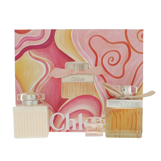 Chloe Eau De Parfum Gift Set For Women with Romantic Floral Notes
