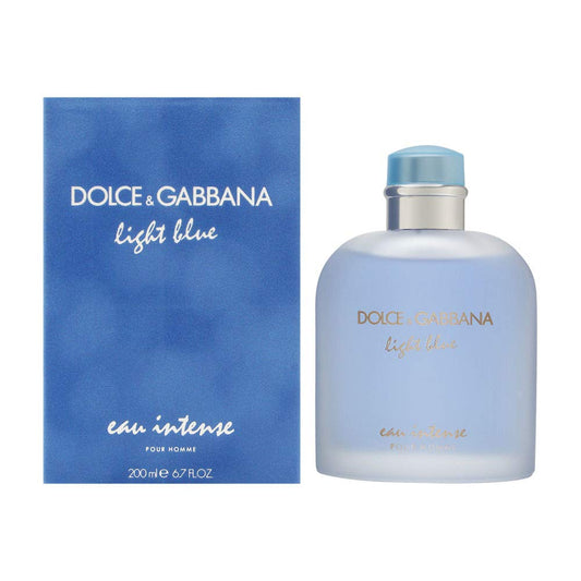 Dolce & Gabbana Light Blue Men's Eau De Parfum Spray Intense 6.7 Oz