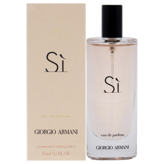 Giorgio Armani Si Eau De Parfum Spray Women Fragrance 0.5 Oz