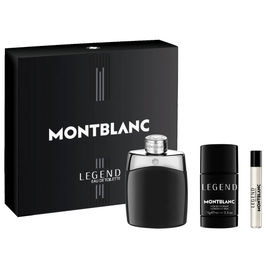Montblanc Legend Bergamot Jasmine Men’s Fragrance Set Fresh & Fougere Eau de Toilette