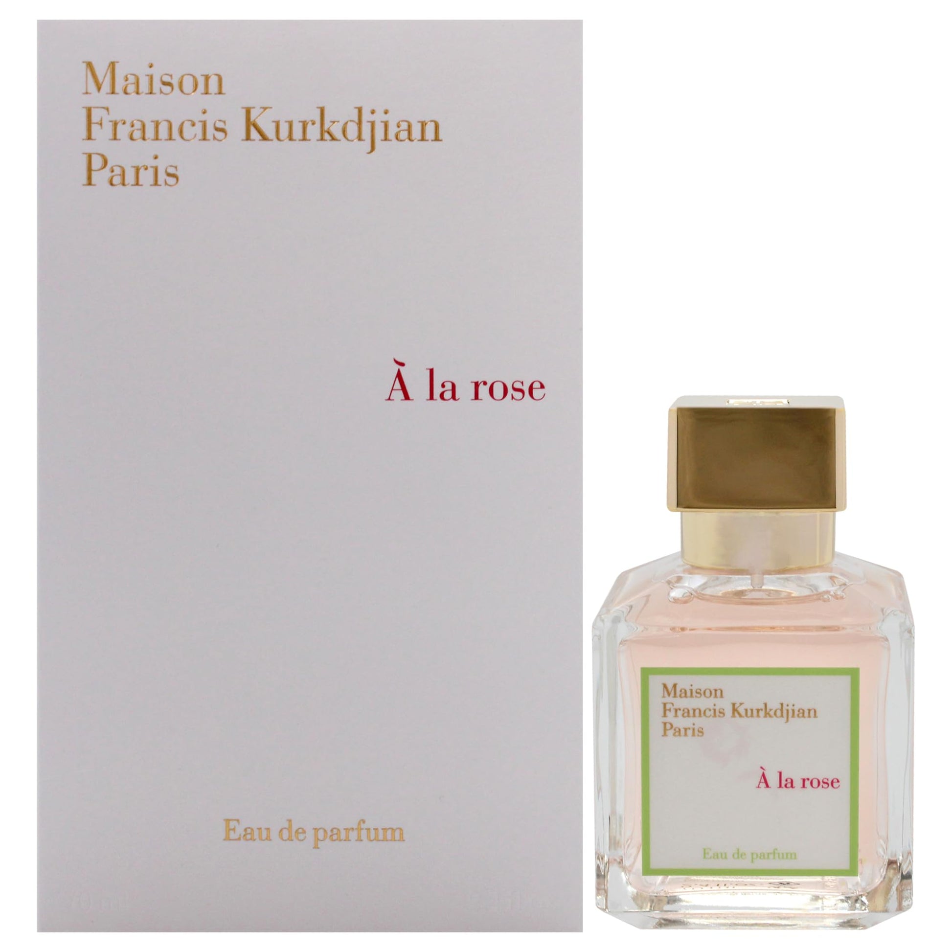 Maison Francis Kurkdjian A La Rose Women's Eau de Parfum Elegant Floral Fragrance