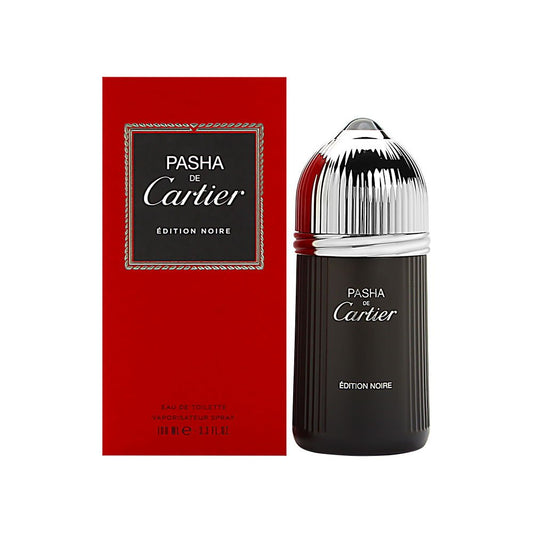 Cartier Pasha Noir Absolu 3.3 oz Men's Eau de Toilette Sensual Fragrance