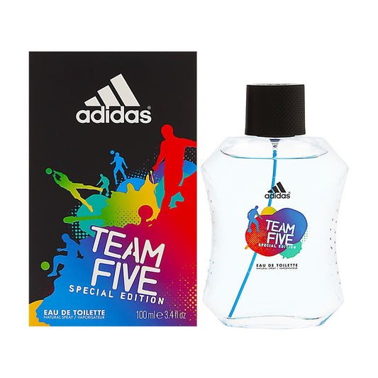 adidas Team Five Special Men's EDT Spray Freshness 3.4 oz
