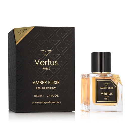 Vertus Paris Amber Elixir Unisex Eau de Parfum Exotic Amber Fragrance