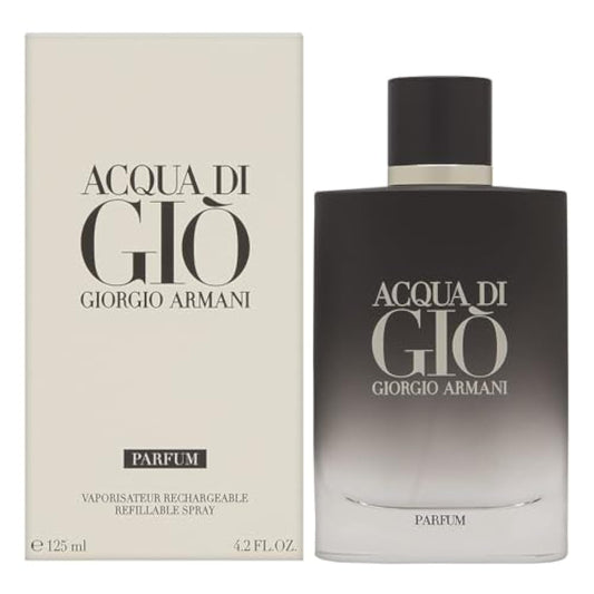Giorgio Armani Acqua Di Gio Parfum Men's Fragrance Refillable Scent Feature