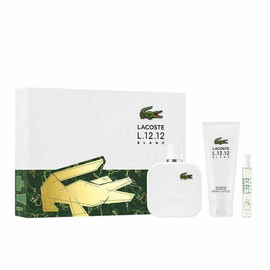 Lacoste L.12.12 Blanc Scope Eau de Toilette Fresh Citrus Men's Fragrance Set