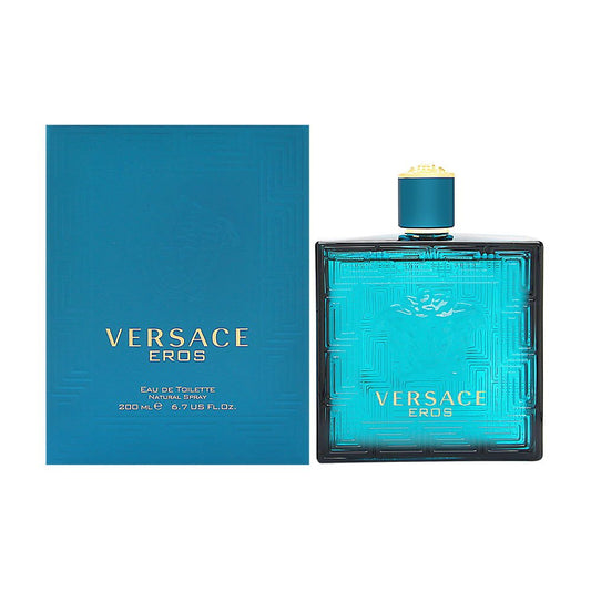 Versace Eros Men Eau de Toilette Woody Fresh 6.7 oz