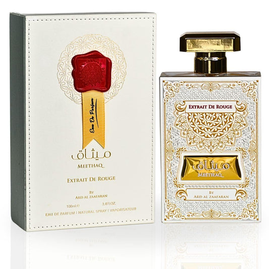 Ard Al Zaafran Meethaq Extrait De Rouge Body Spray Warm Floral Fragrance