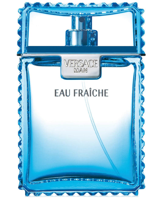 Versace Eau Fraiche Men's Eau de Toilette Fresh 3.4 Oz