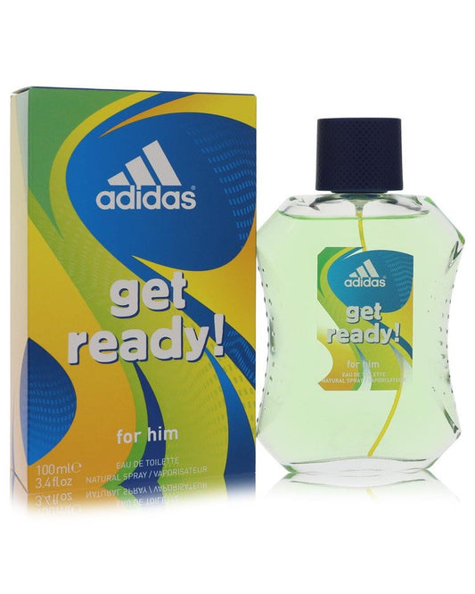 Adidas Get Ready for Him Fragrance EDT 3.4 Oz