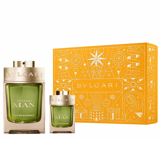 BVLGARI Wood Essence Men's Fragrance Gift Set Eau De Parfum Invigorating Woody Aroma