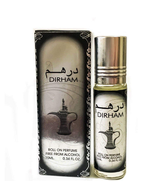 Ard Al Zaafran Dirham All-Day Application Perfume Oil Roll On with Exotic Fragrance