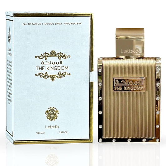 Lattafa The Kingdom Scent for Men Eau De Parfum Spray Regal Elegance