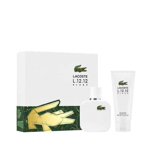 Lacoste L.12.12 Blanc Daytime Men's Fragrance Set Vibrant Freshness