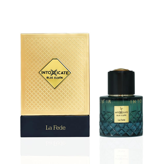 La Fede Intoxicate Blue Elixir for Men Eau De Parfum Luxurious Fruity Fragrance