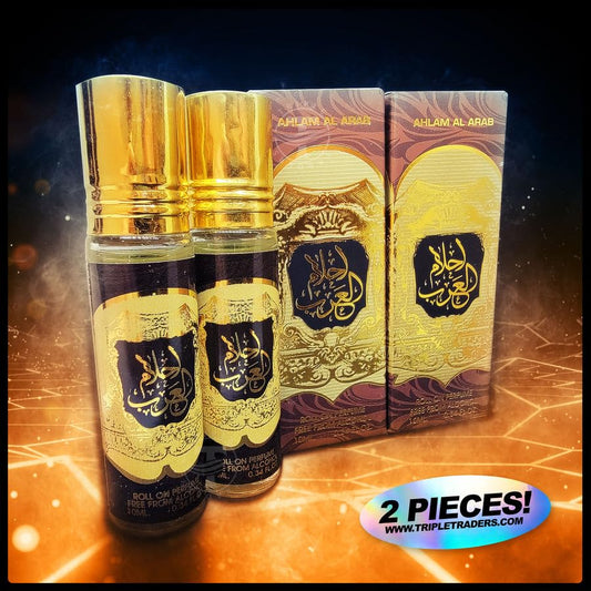 Ard Al Zaafran Ahlam Al Arab Roll On Eau De Parfum for Exotic Oriental Scent