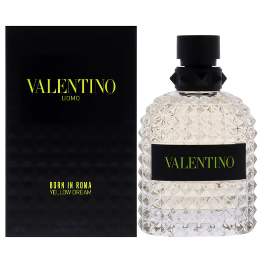 Valentino Yellow Dream Men EDT Spray Fresh 3.4 oz