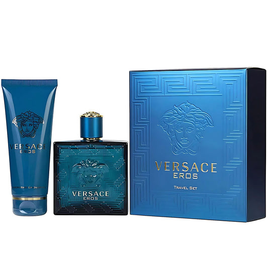 Versace Eros Men's Travel Fragrance Set Eau de Toilette Passionate Allure