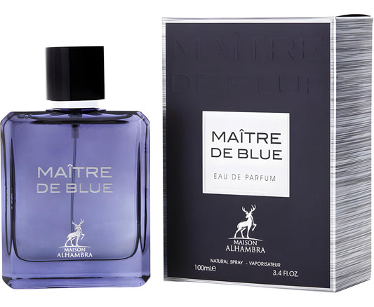 Maison Alhambra Maitre De Blue Body Spray Eau de Parfum Distinctive Aromatic Sensation