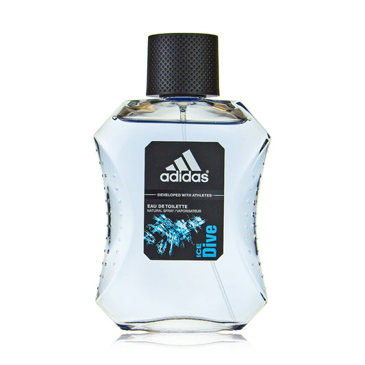 Adidas Ice Dive Eau de Toilette for Men 3.4 oz