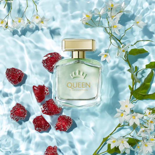 Antonio Banderas Queen Of Seduction Eau de Toilette For Women 2.7 Fl Oz